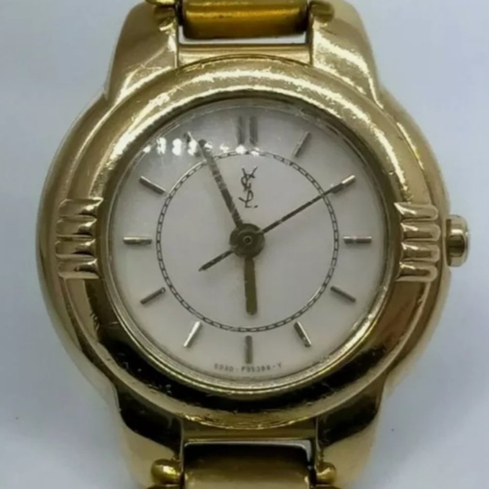 Yves Saint Laurent Watch 23mm Women's Gold